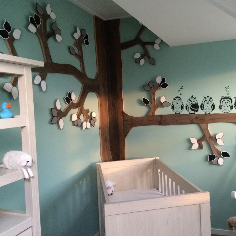 Babykamer boom Bodde Bouw